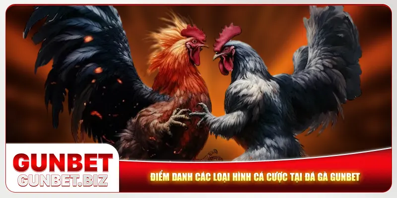 Điểm danh các loại hình cá cược tại đá gà Gunbet